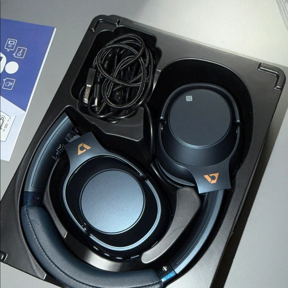 (001)Lavles E500Pro Wireless Noise Cancelling Headphones